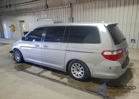 2007 Honda Odyssey Exl z USA, uszkodzony, nr VIN 5FNRL38747B407705